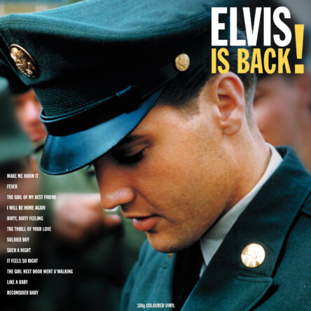 LP: Elvis Is Back! (gul vinyl)